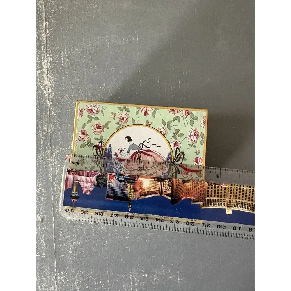 Mary Brussels Floral Gift Box Empty Chocolate Box Jewelry Keepsake